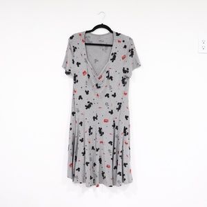 Disney Torrid Womans Gray Dress